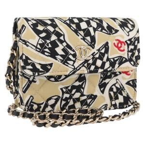 Chanel Mini Matelasse 12 Chain Pouch Shoulder Bag